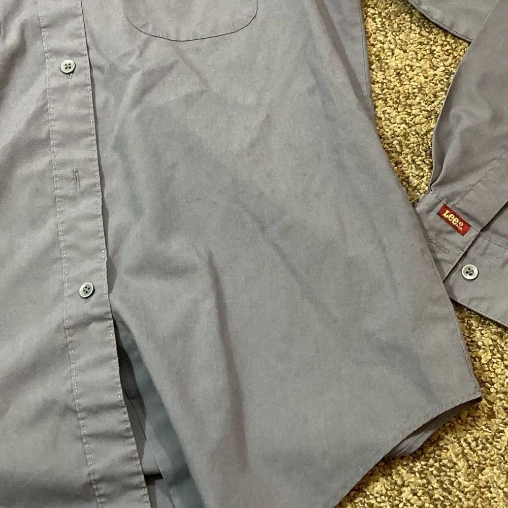 Vintage Lee Boys Grey Shirt Size 11/12